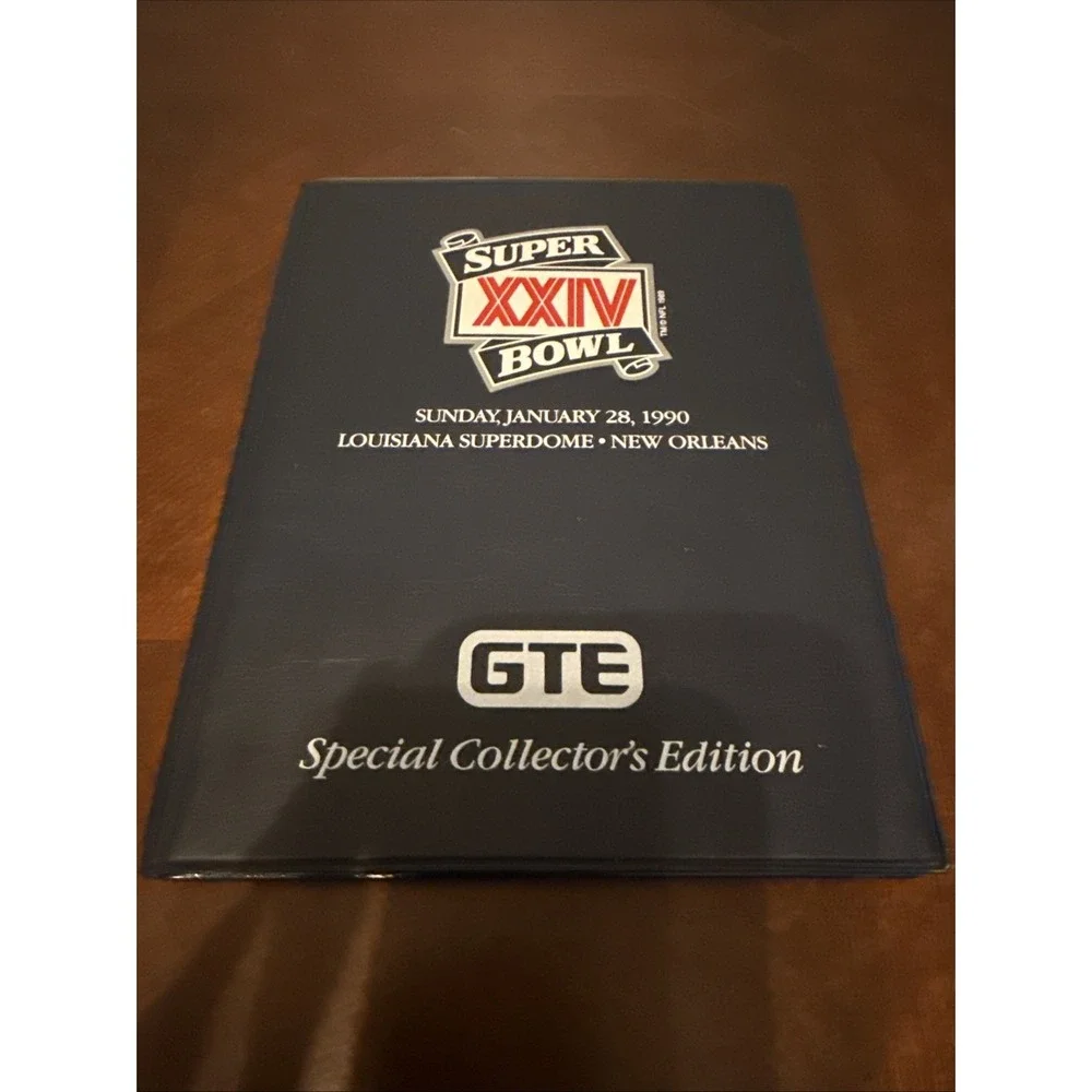 1990 Pro Set Super Bowl‎ XXIV GTE Special Collectors Edition - 40 Card Set
